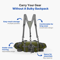 Unisex Outdoor Waist Bag – Nylon  – Waterproof