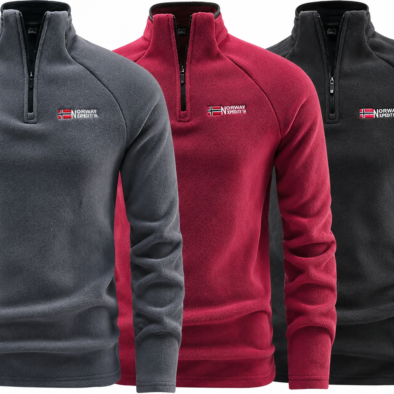 fleece pullover men