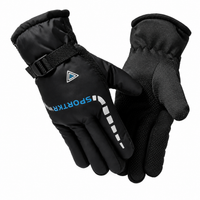 Waterproof Winter Gloves - Windproof Shell - Non-Slip Palm