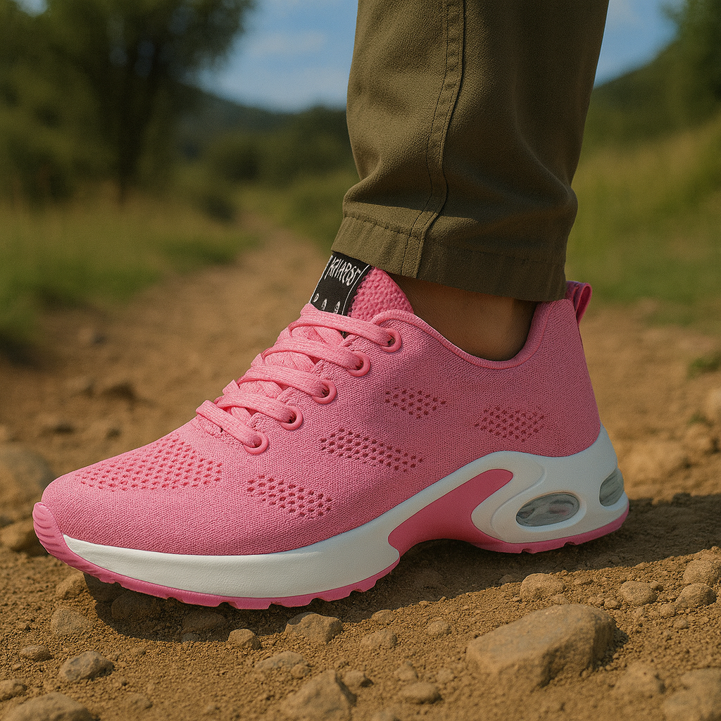 Orthopedic Shoes for Women - Air-Cushion Walking Sneakers - Non-Slip & Wide Toe Box
