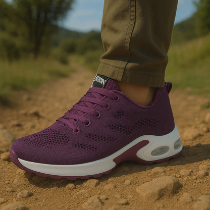 Orthopedic Shoes for Women - Air-Cushion Walking Sneakers - Non-Slip & Wide Toe Box