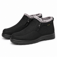 Men's Orthopedic Winter Boots - Cushioned Sole - Warm Fleece Lined
