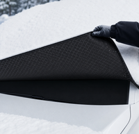 Magnetic Windshield Snow Cover - Oxford Fabric - Ice & Frost Protection