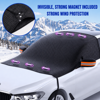 Magnetic Windshield Snow Cover - Oxford Fabric - Ice & Frost Protection