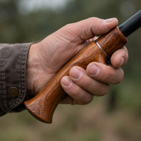 Telescopic Fishing Rod with Cork Handle Compact and Durable