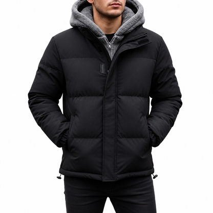 Men's Winter Jacket - Waterproof & Windproof - Fleece-Lined