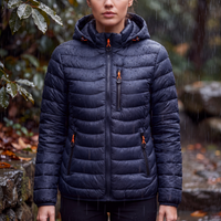Women's Winter Jacket - Waterproof & Windproof - Removable Hood