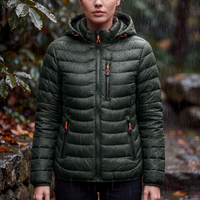 Women's Winter Jacket - Waterproof & Windproof - Removable Hood