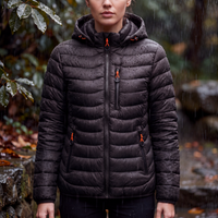 Women's Winter Jacket - Waterproof & Windproof - Removable Hood