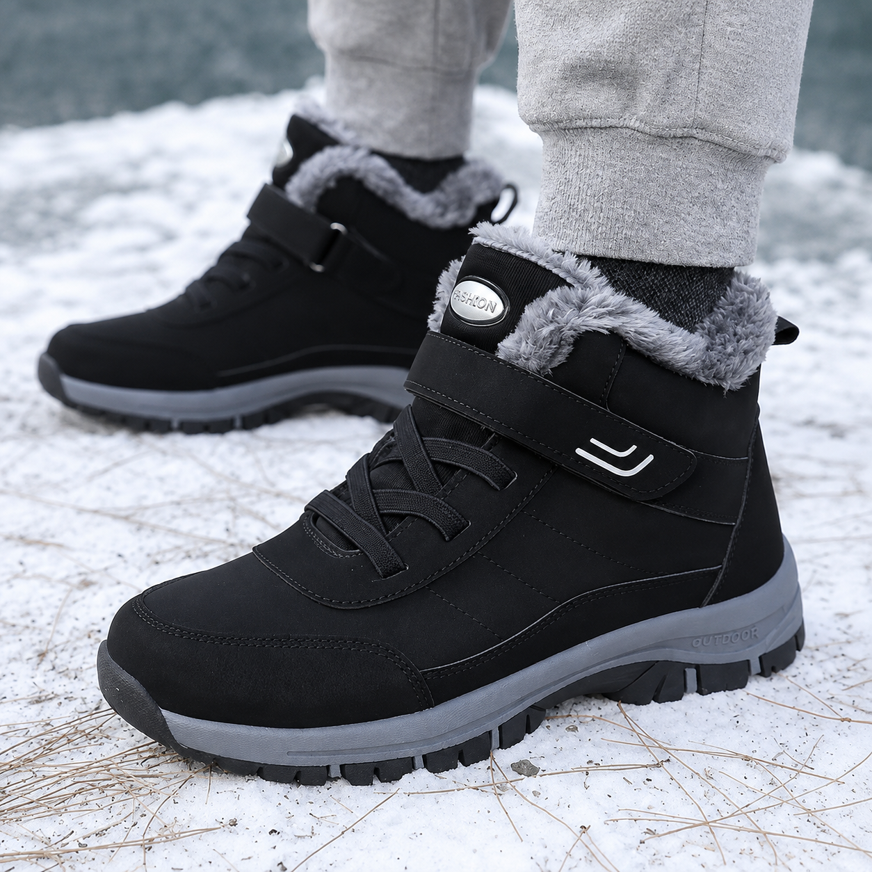 non slip winter boots