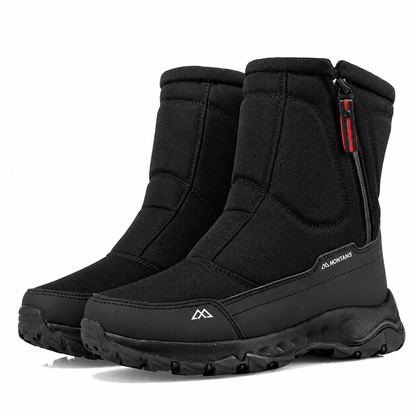 zip up winter boots men