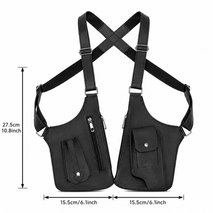 Shoulder Holster Bag Men - Anti-Theft Underarm - Hidden Pockets