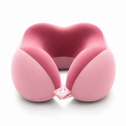 Travel Neck Pillow – Memory Foam – Ergonomic U-Shape