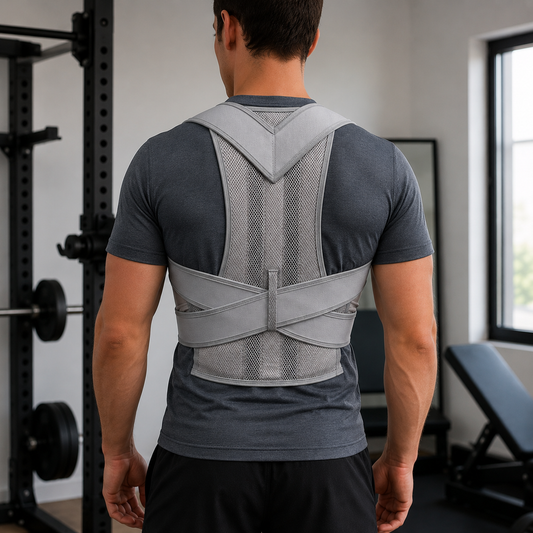 Posture Corrector - Adjustable Upper Back Brace - Breathable