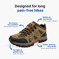 Men's Hiking Shoes – Wide Toe Box – Waterproof