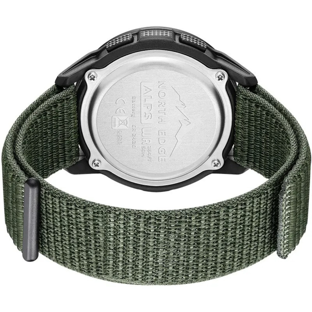Digital Military Watch – Pedometer & Compass – Waterproof