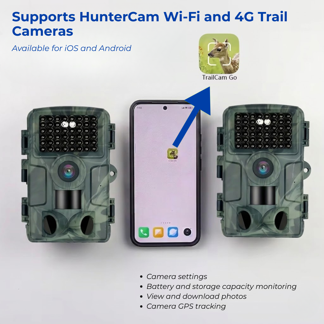 Wildlife Camera – 4K Ultra HD 60MP – With App