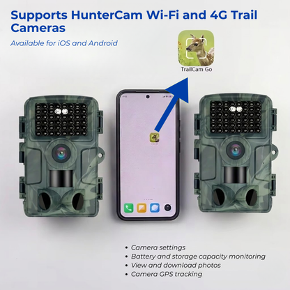 Wildlife Camera – 4K Ultra HD 60MP – With App