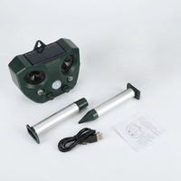 Ultrasonic Solar Animal Repeller – Bird & Pest Deterrent – PIR Sensor