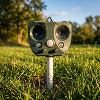 Ultrasonic Solar Animal Repeller – Bird & Pest Deterrent – PIR Sensor