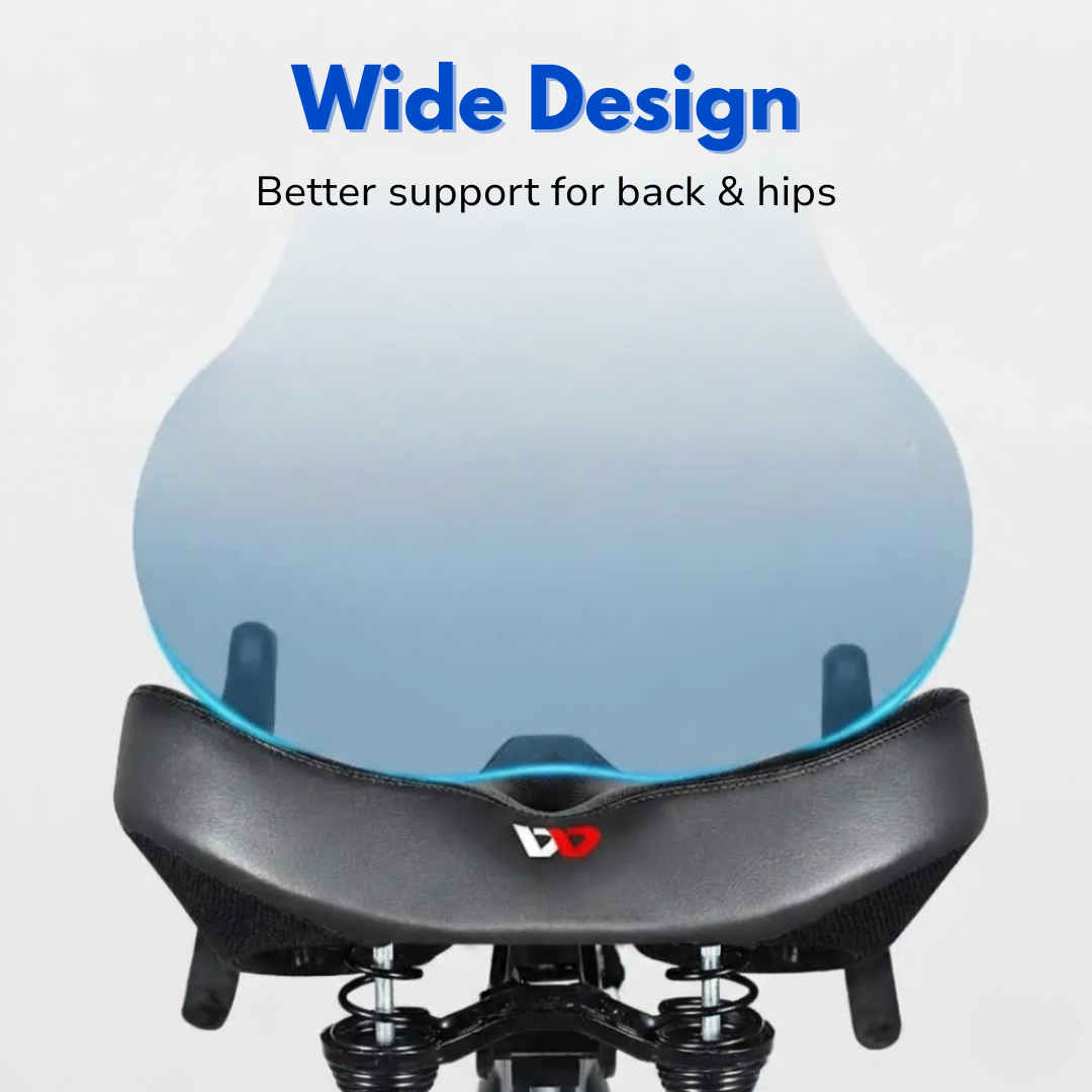 Ergonomic Bicycle Saddle – Breathable – Extra-Comfort Cushion