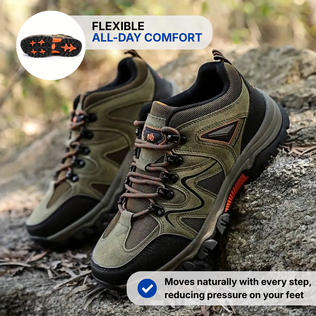 Men's Hiking Shoes – Wide Toe Box – Waterproof