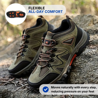 Men's Hiking Shoes – Wide Toe Box – Waterproof
