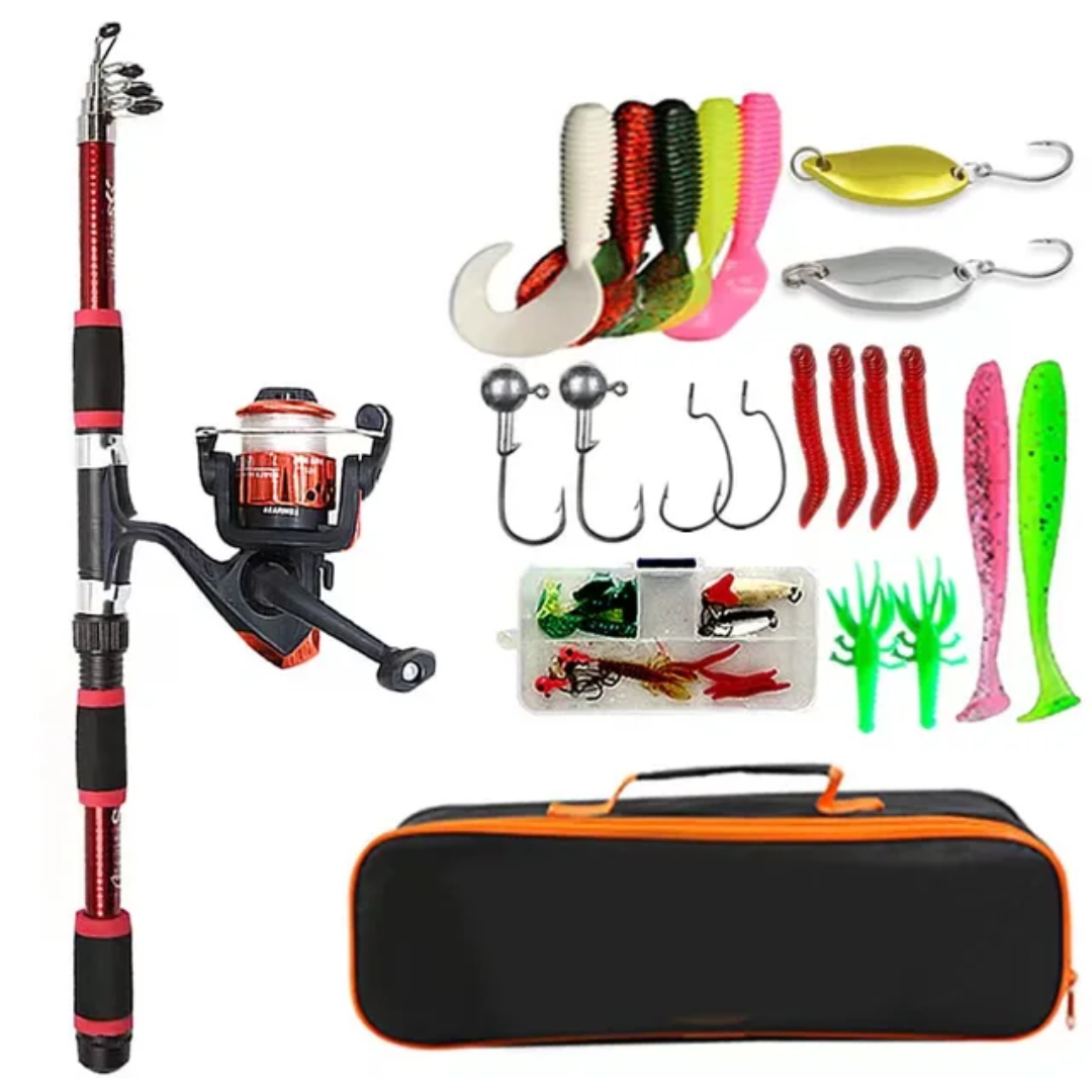 Fishing Rod Set – Telescopic – Complete Kit