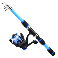 Fishing Rod – Spincast Combo – Portable Fiberglass