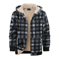 Fleece Hoodie – Sherpa Lined – Winter Jacket