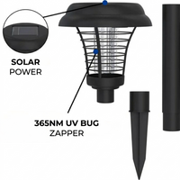 Garden Insect Killer - Solar-Powered Mosquito Trap