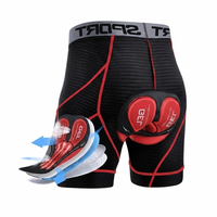 Men's Cycling Shorts - 5D Gel Padding - Breathable Mesh