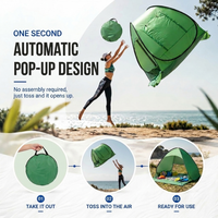 Pop-Up Beach Tent - UPF 50+ Sun Protection - Sets Up in Seconds