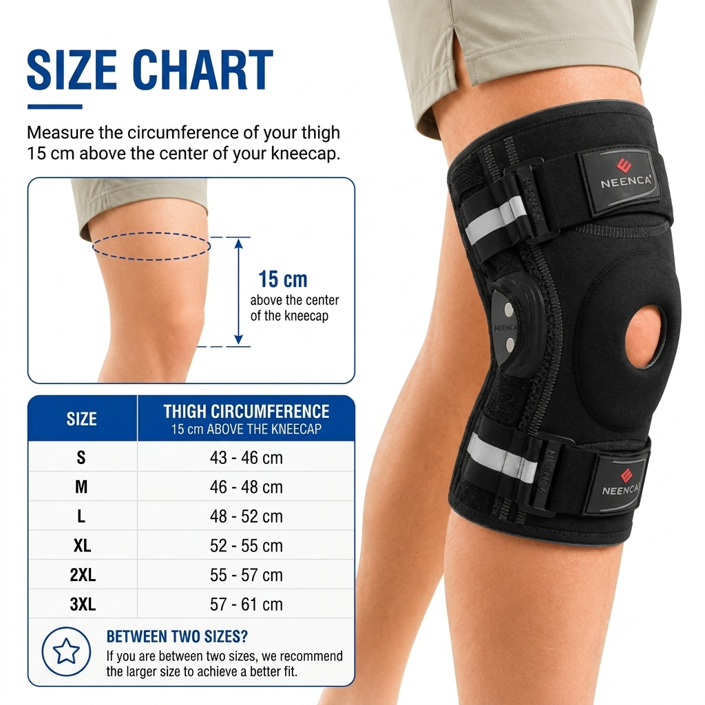 Hinged Knee Brace – Stabilization & Pain Relief