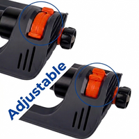 Oscillating Lawn Sprinkler – 16 Nozzles – Automatic Garden Watering