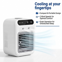 Mini Desk Ice Air Cooler - Hot Summer Days - A/C
