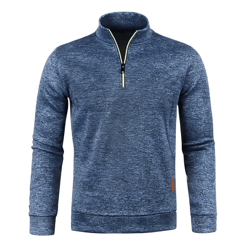 Half-Zip Long Sleeve Shirt – Lightweight Stretch – Outdoor Comfort
