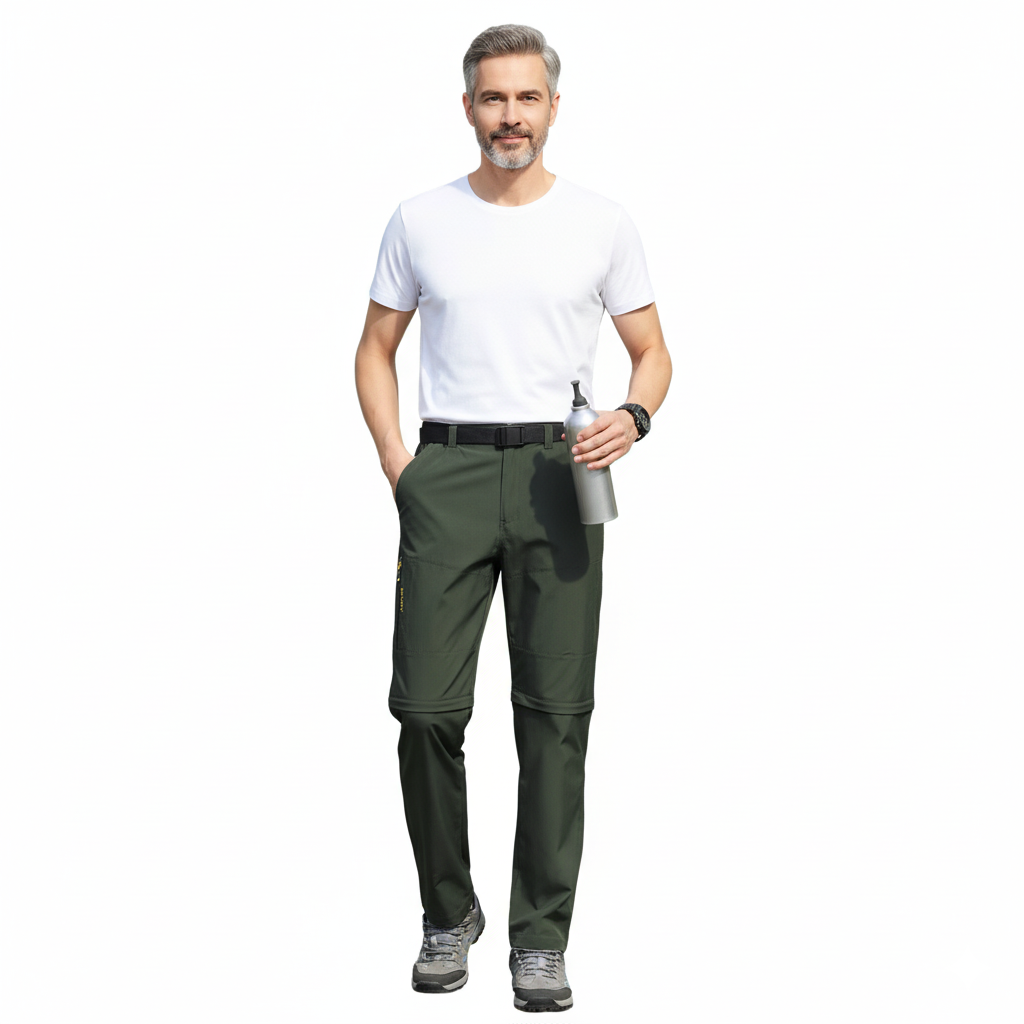 Hiking Pants - Water-Resistant & Stretch
