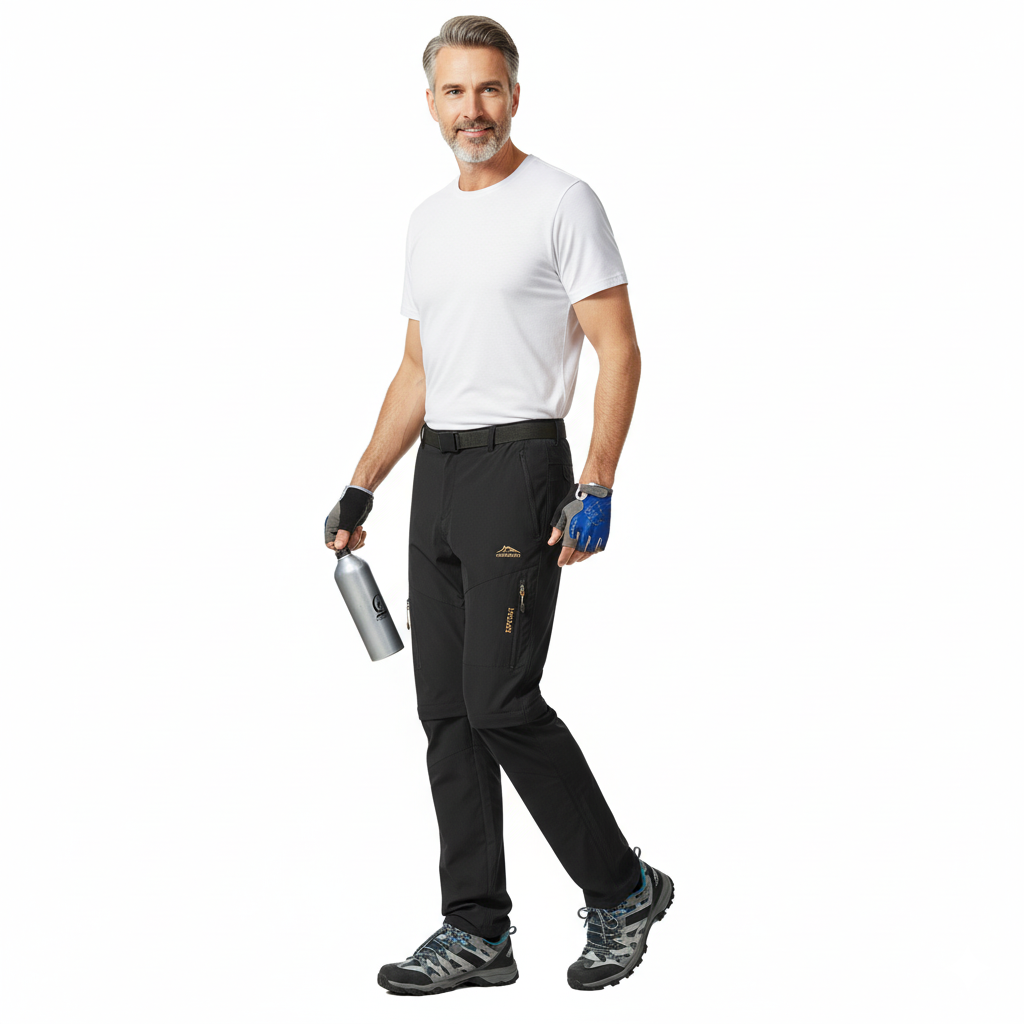 Hiking Pants - Water-Resistant & Stretch