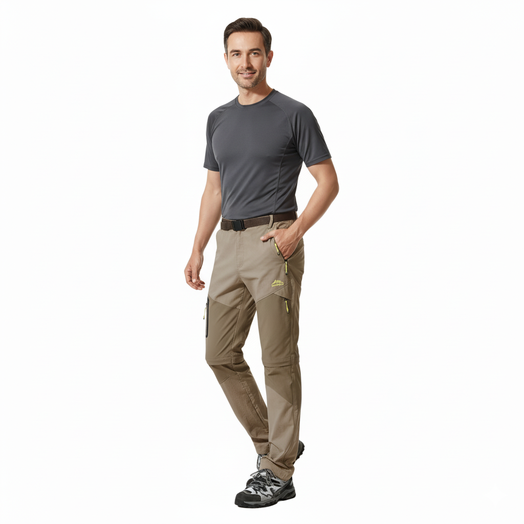 Hiking Pants - Water-Resistant & Stretch