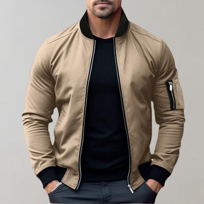 Bomber Jacket - Lightweight Men's Slim Fit Jacket