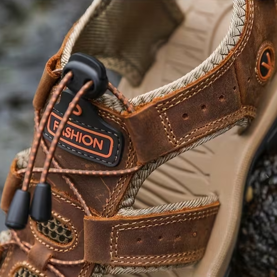 Men’s Breathable Outdoor Sandals – Non-Slip Grip