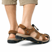 Men’s Breathable Outdoor Sandals – Non-Slip Grip