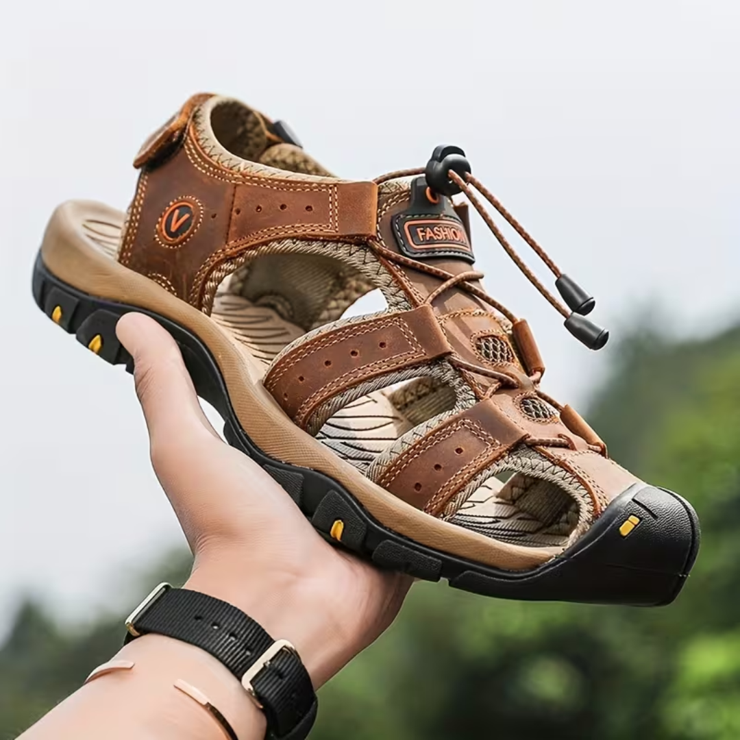 Men’s Breathable Outdoor Sandals – Non-Slip Grip