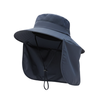 Men’s Fishing Sun Hat – Wide Brim – Neck & Shoulder Cover