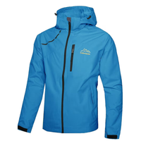 Men’s Lightweight Jacket – Hooded Windbreaker - Water Resistant