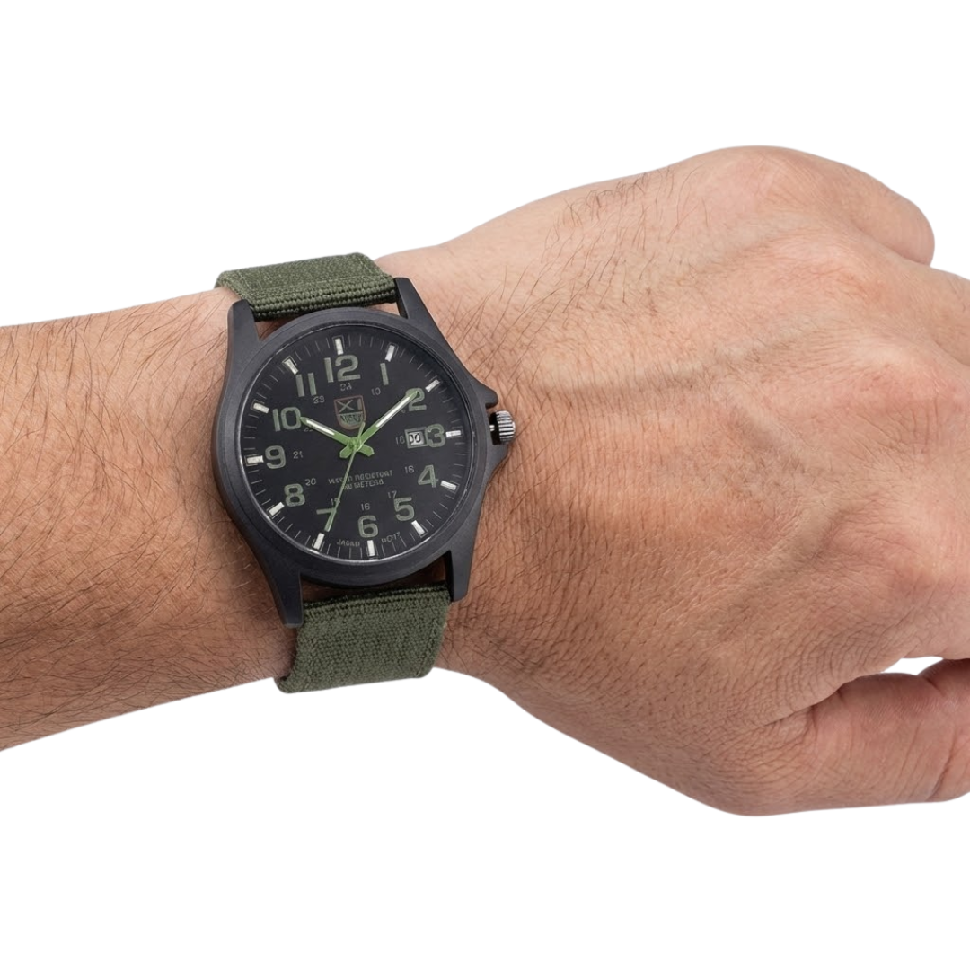 Men’s Military Sport Watch – Nylon Strap – Tactical