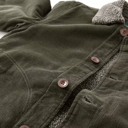 Men’s Outdoor Jacket – Fleece-Lined – Winter