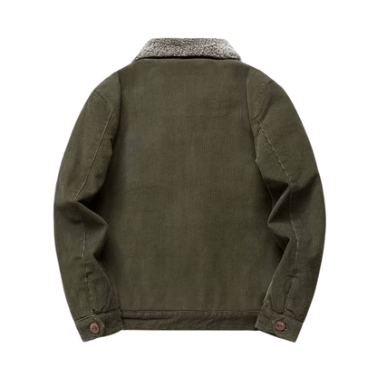 Men’s Outdoor Jacket – Fleece-Lined – Winter