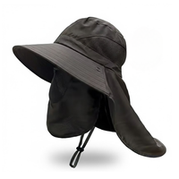 Men’s Outdoor Sun Hat – Removable Face &  Neck Protection